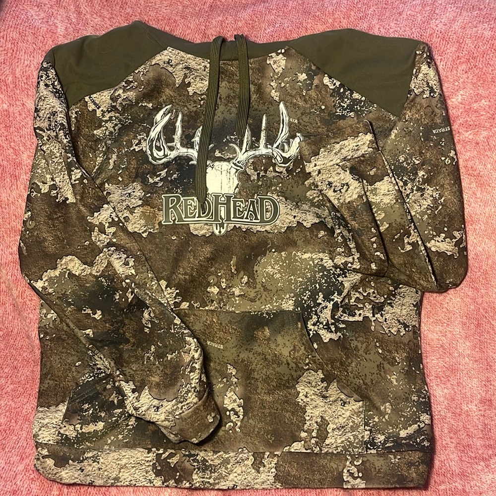 Red Head Camo Hoodie XL